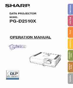 Sharp Projector PG-D2510X-page_pdf